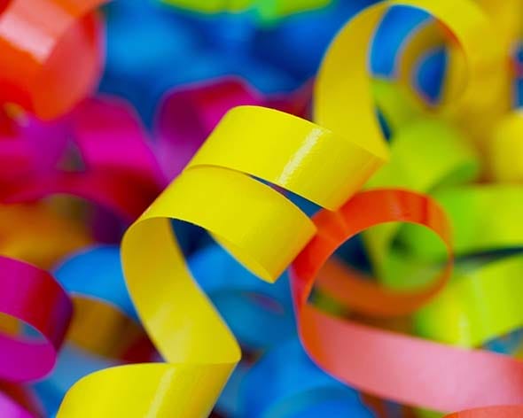 bunte Bänder